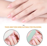 Nail File Kit  Professional Manicure Pedicure Set Nail Files and Buffers Cuticle Nipper and Pusher Emery Board Grooming Kit Perfect Manicure Kit for Women (Black)