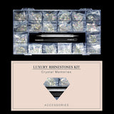 12 Types of 600 Crystal AB Diamonds + 2500 Flat Rhinestones Mix 20 Styles Flatback DIY Crafts Rhinestone Crystals 3D Ornament‌S Flat Back Stones Set +Tweezers + Drill Pen