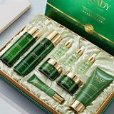 OKADY skincare product set in a decorative box on a light gray background