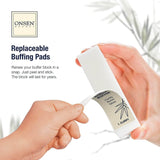 Secret Nail Care Kit - Japanese Nail Buffer and Shine Kit - Strengthening & Shining - Spa-Quality Manicure - Organic Ingredients - Long-Lasting Shine - Easy & Safe - W/Cuticle Care Serum - 1Pk