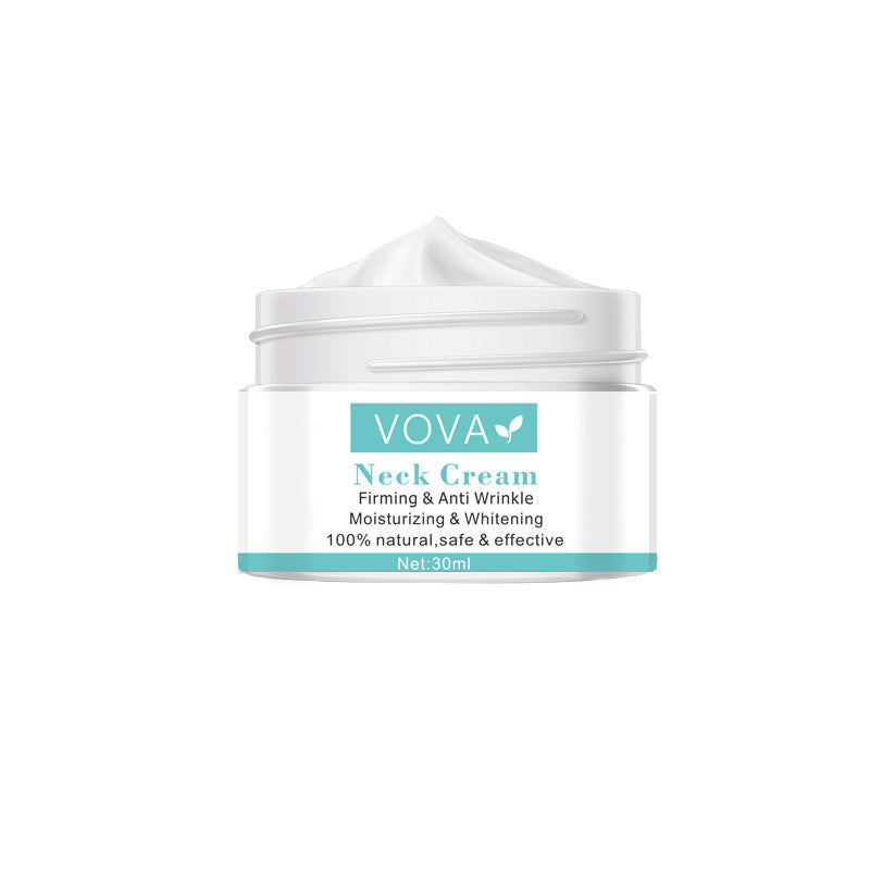 Vova Neck Cream jar on a white background